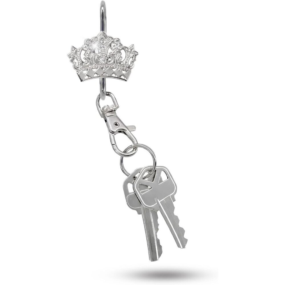 Women’s Bag Charm Key Finder, Car Keychain Hook, Cute Purse Organizer & Tote Bag
